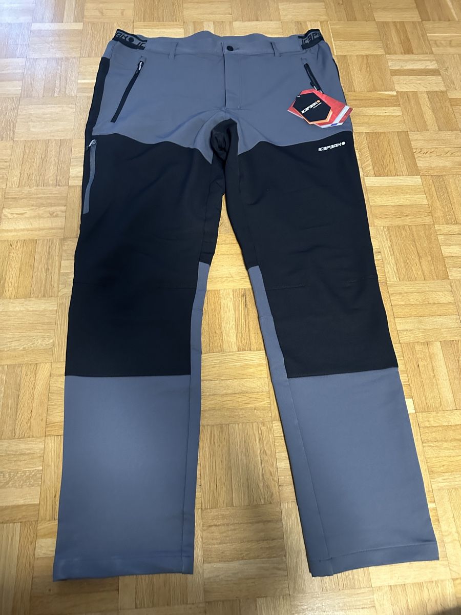 Icepeak Pantaloni: Icepeak Belgrade Herren Wanderhose, grau, M – Nuovo e nell'imballaggio originale da Neuchatel venduto da feta_ze