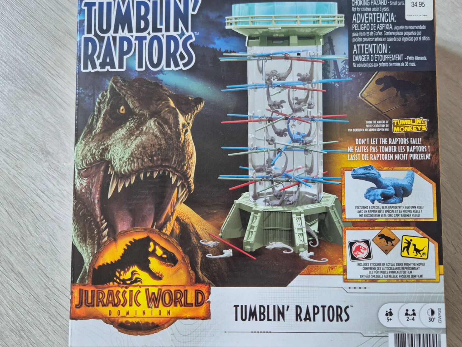 Giochi: Kinderspiel Trumblin' Raptors – Usato da Horgen venduto da Ecarrom 1