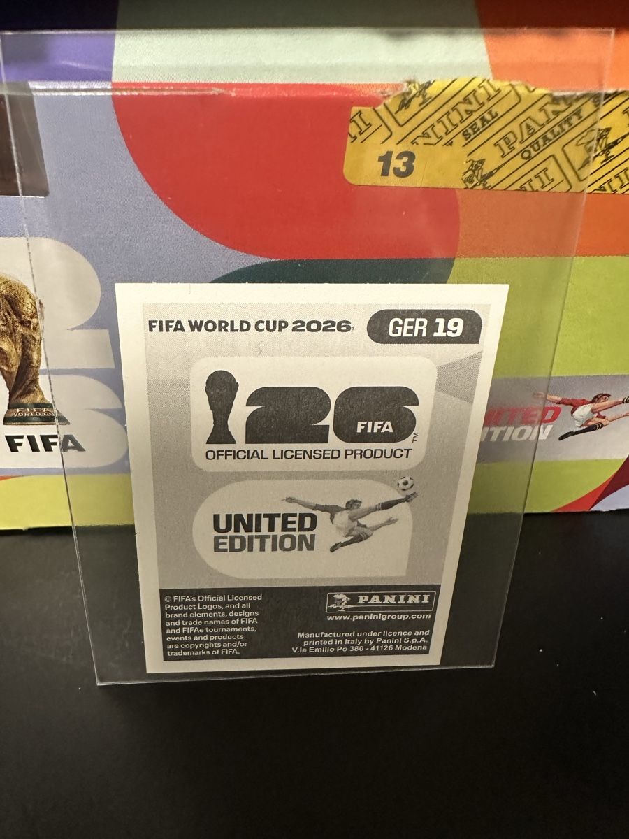 Panini Carte collezionabili: GER 19 - Panini WM 2026 – Nuovo (secondo la descrizione) da Kreuzlingen venduto da Bes-GamingCollection 1
