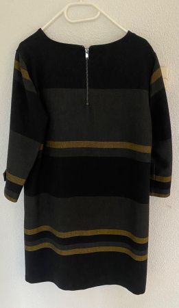 Gestreiftes Herbstkleid, Grösse 40/42 zu verkaufen