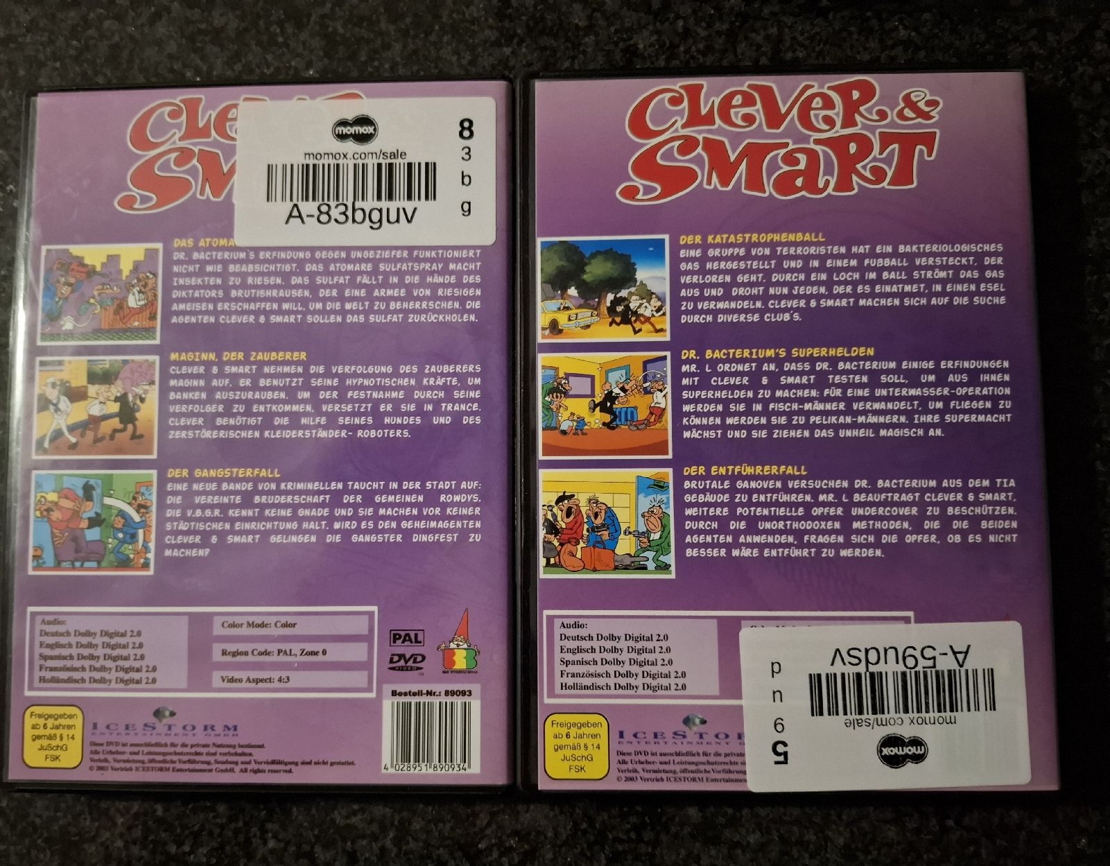 Tous les DVDs: Clever & Smart 2DVD – D'occasion à Basel par mgn_ft72 1