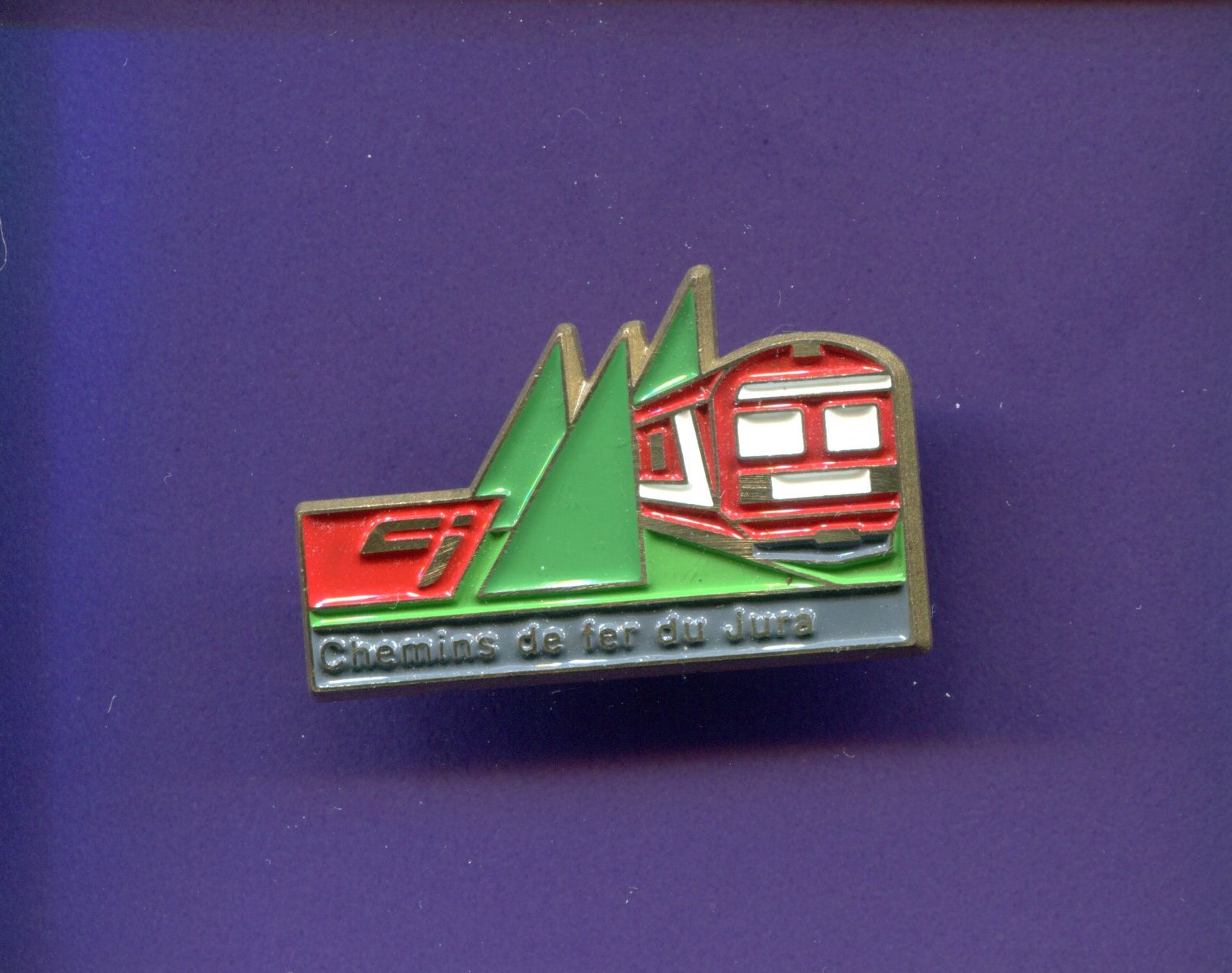Placchette & Badge: Chemins de fer du Jura – Usato da Winterthur venduto da Sammleroase