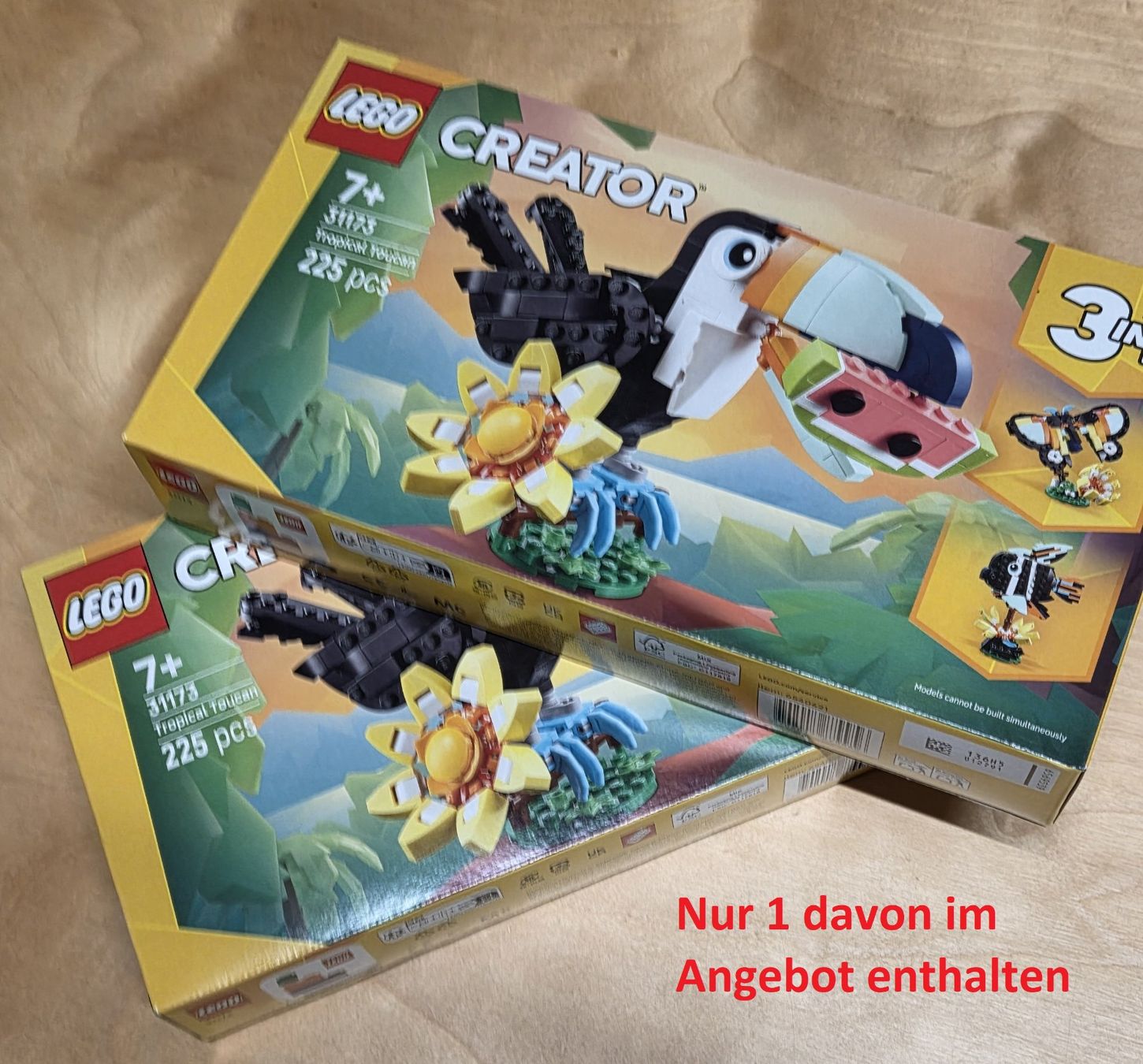 Lego Kit di costruzioni: LEGO Creator 31173 Tropical Toucan – Nuovo e nell'imballaggio originale da Basadingen venduto da NekoBricks 1