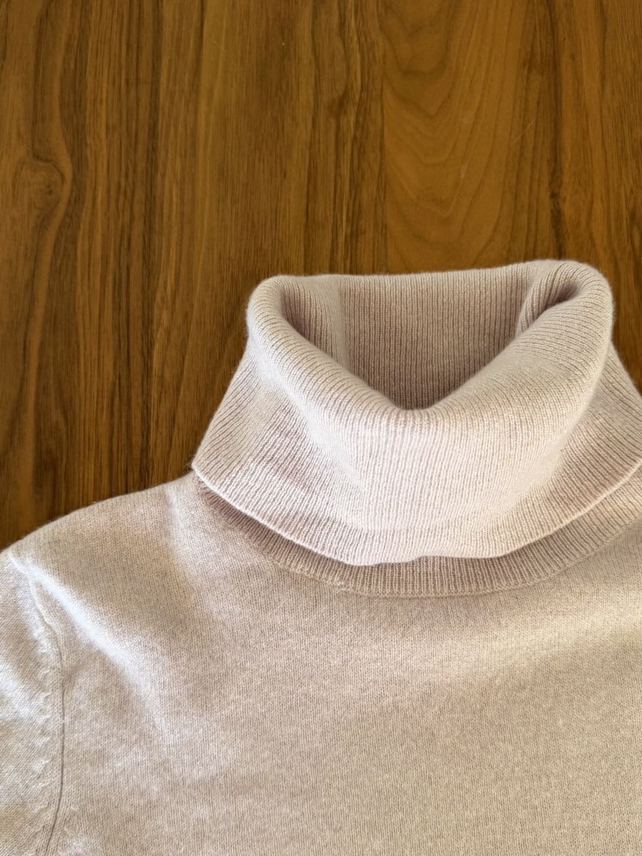 Pulls & Sweat-shirts: Cashmere Rollkragenpullover rosa Gr. S – D'occasion à Zürich par blancali 3