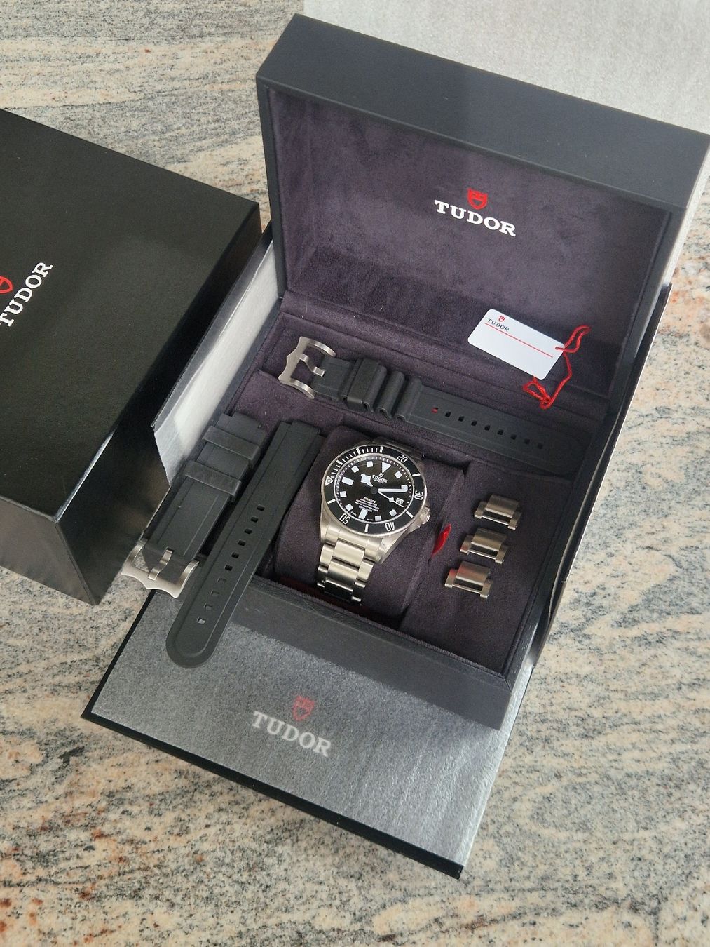 Tudor Montres: Tudor Pelagos Ref.25600TN Full Set! – D'occasion à Remigen par 07watch_collector 4