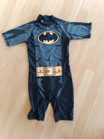 Badeanzug Batman Grösse 7-8 Jahre 128cm guter Zustand