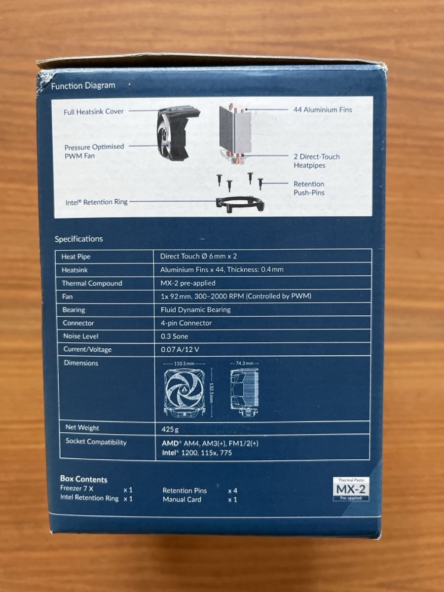 Elektronikbauteile: ARCTIC Freezer 7 X CPU-Kühler neu – Neu und originalverpackt aus Winterthur von joe_6h2v 3