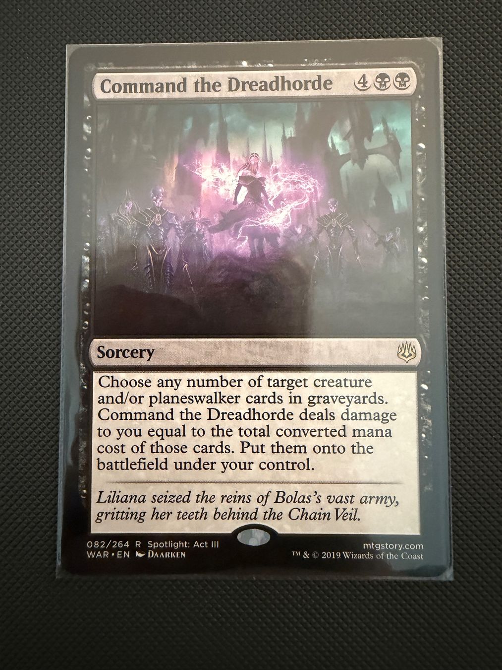 Magic The Gathering Sammelbilder & Trading cards: Command the Dreadhorde – Gebraucht aus Ulisbach von joelsj