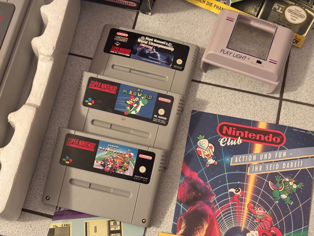Super Game Boy SNES More Fun Set Nintendo Mario Kart Land (Gebraucht ...