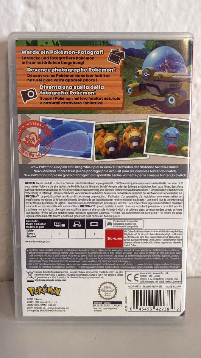 Nintendo Spiele: Pokémon Snap - Nintendo Switch Game – Gebraucht aus Ehrendingen von bubulence 1