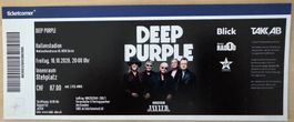 DEEP PURPLE Ticket 16.10.2026 - Zürich Hallenstadion