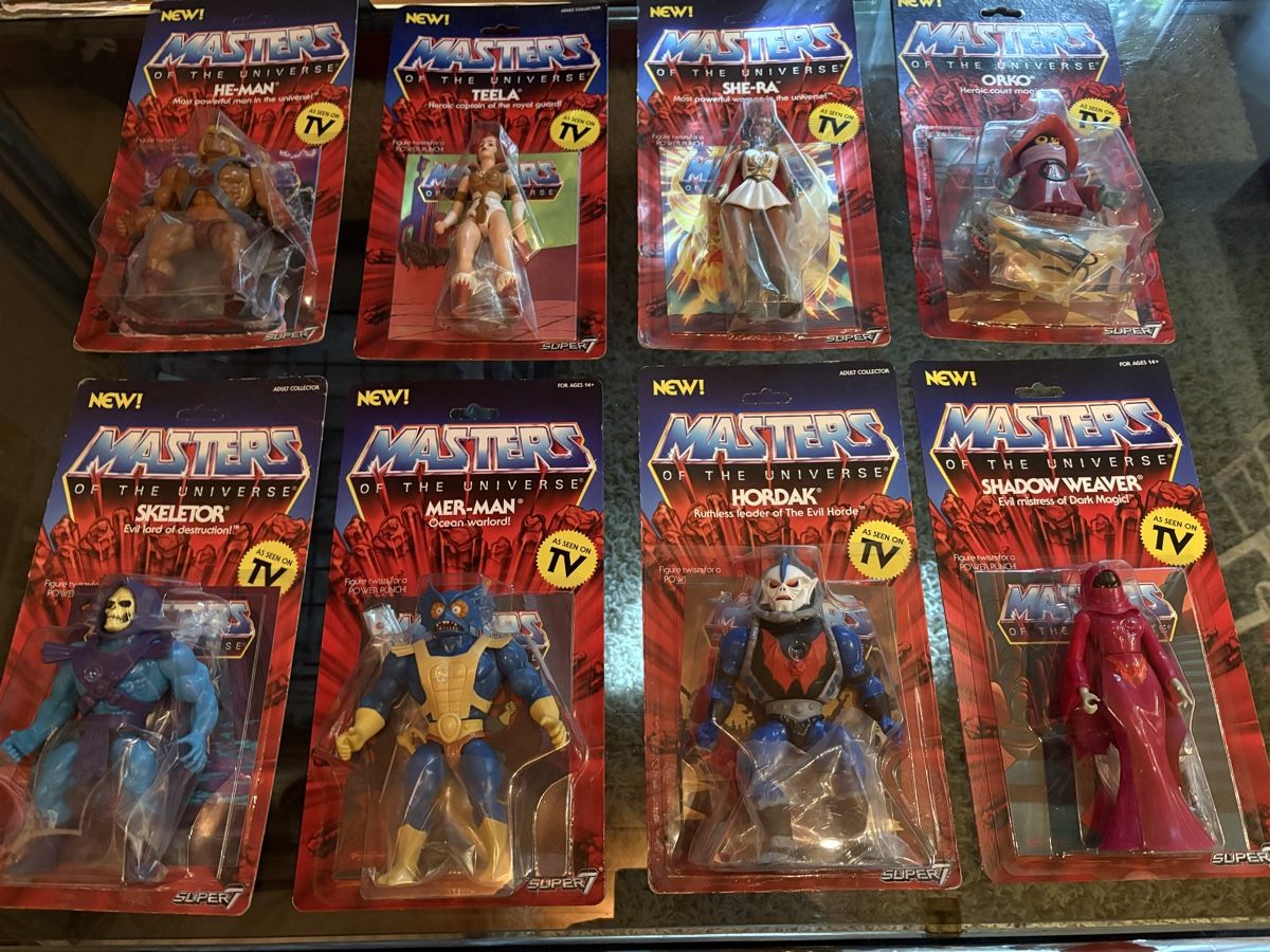 Masters of the Universe Statuette: MOTU SUPER 7 sammlung TOP – Nuovo e nell'imballaggio originale da Herzogenbuchsee venduto da warrior77 1