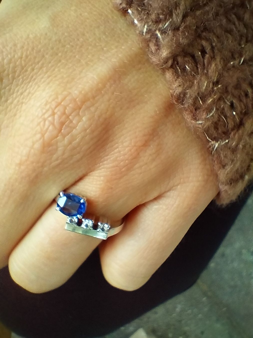 Ringe: Vintage Saphir Ring 925 Silber – Gebraucht aus schwyz von larry91sz 6