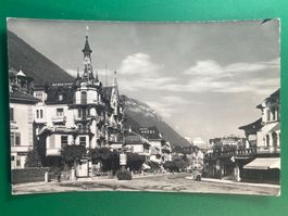 Interlaken, Bahnhofstrasse - Hotel Krebs
