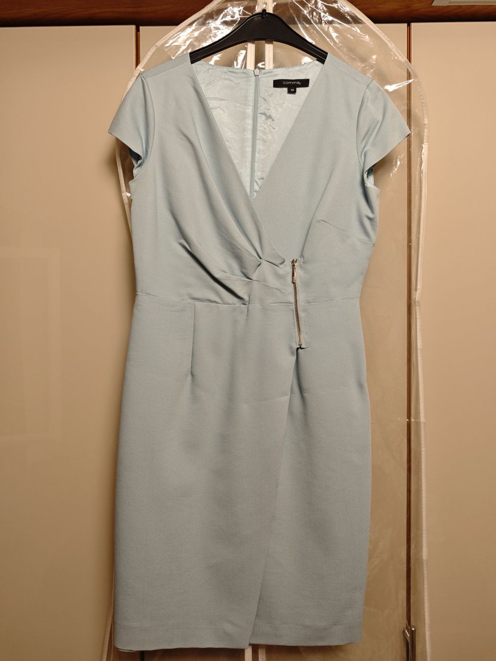 Comma Vestiti: Comma Kleid mit Blazer, Gr. 36, hellblau 💕 – Usato da Gunzgen venduto da 0Aurin0 1