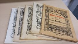 Appenzeller Haadler Kalender 1958/75/76/84/98/99 Konvolut