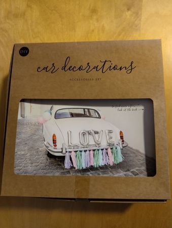 FÜR HOCHZEIT AUTO DEKORATION - GANZ NEU