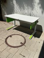 Moll - höhenverstellbarer Kindertisch mit Unterschublade