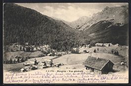AK Morgins, Vue générale, 1904