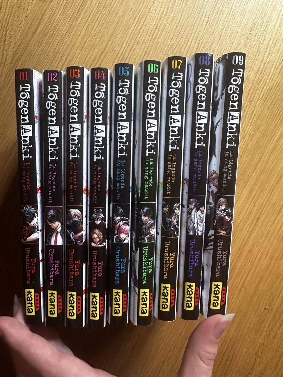 Fumetti: Manga Togen Anki - 9 tome – Usato da Yverdon-les-Bains venduto da cassis00 1