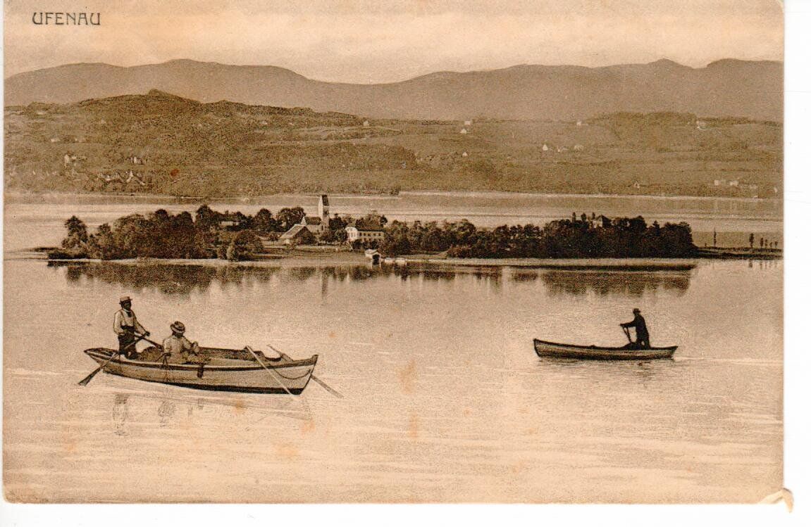 Cartoline postali: Ufenau 1917 – Usato da Wolhusen venduto da Curver9