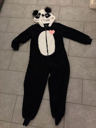 Warmer Panda-Overall, Grösse M 