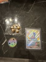 Pokemon Lapras Karte mit Chip und Wurfelset neuwertig
