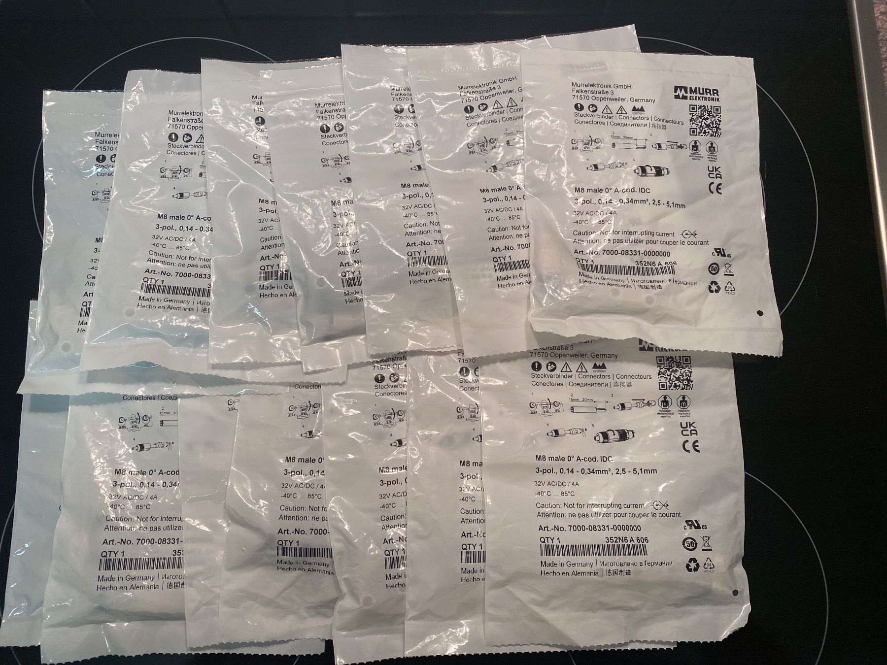 Fiches d'alim.: M8 Stecker – Neuf avec emballage d'origine à Bütschwil par Amazing_target 3