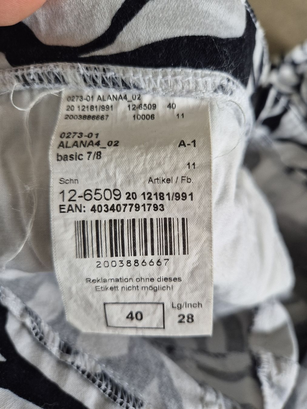 Pantaloni: Ausgefallene Hose – Usato da Schlieren venduto da nat_76vd 3
