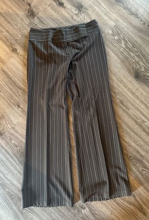 Pantalon tailleur T 38 brun