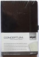 Notizbuch Conceptum, schwarz, blanco, 93x140mm / A6