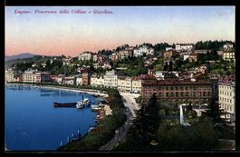 Lugano, Panorama della Collina e Giardin
