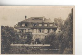 La Rosiaz Lausanne, 1931, Pensionnat Beau-soleil