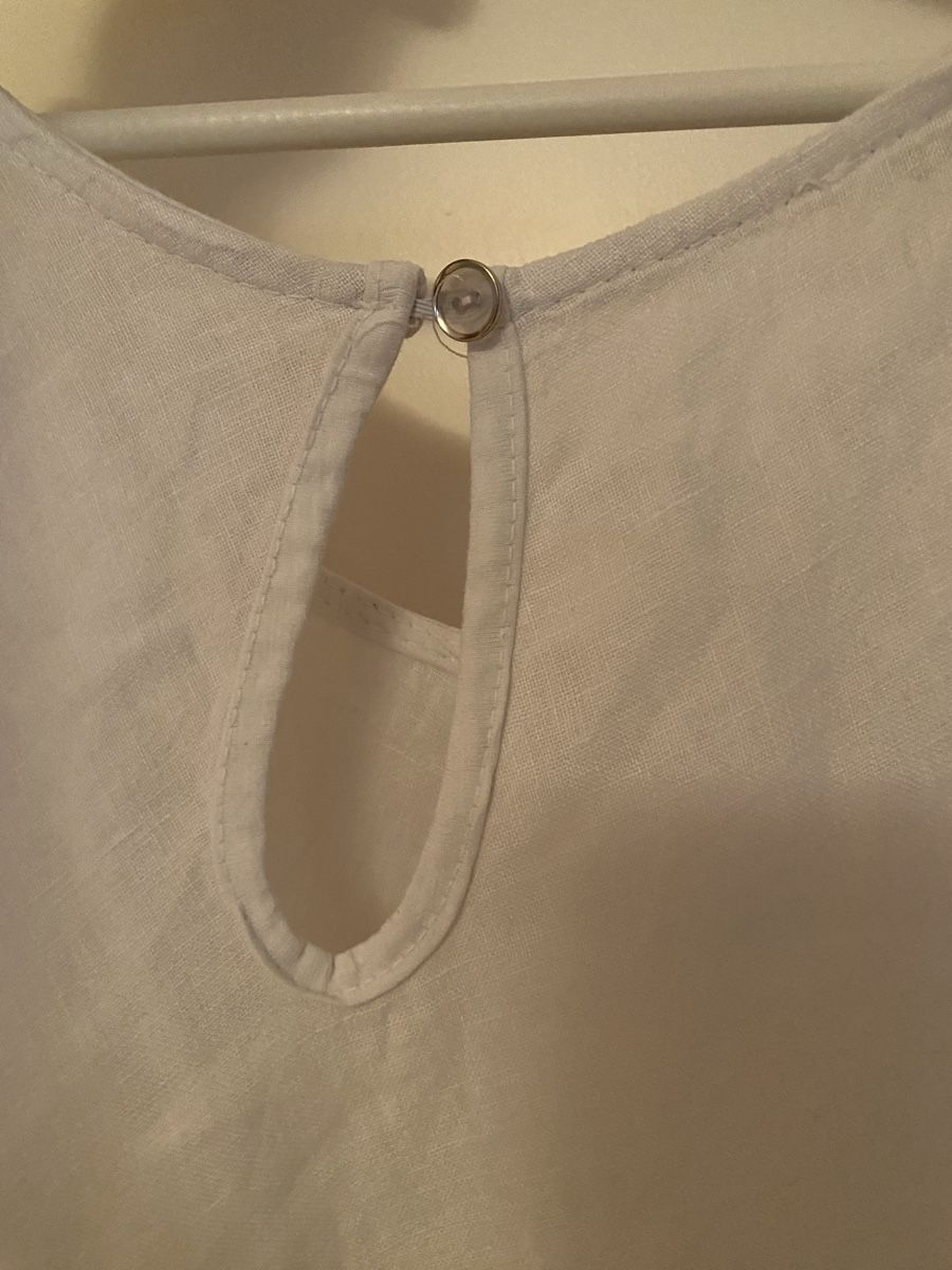 Top: Leinen Sommerbluse L/XL – Usato da Gümligen venduto da zeusone1 3