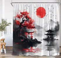 Duschvorhang Samurai Japan - Rideau de douche