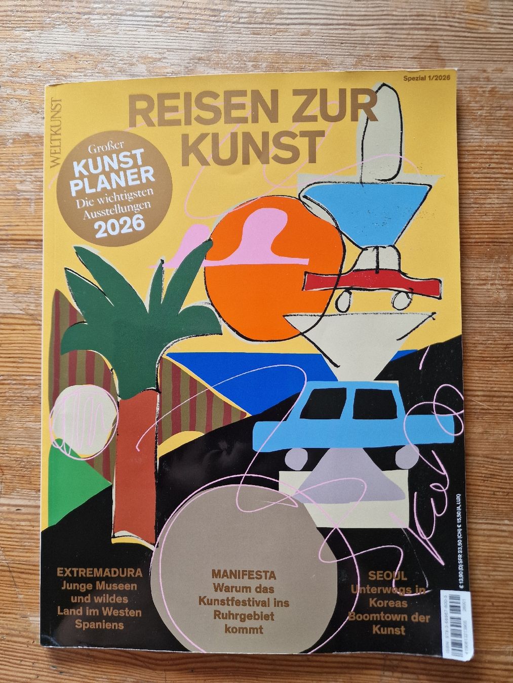 Revues & Magazines: Weltkunst spezial – D'occasion à Interlaken par Veny