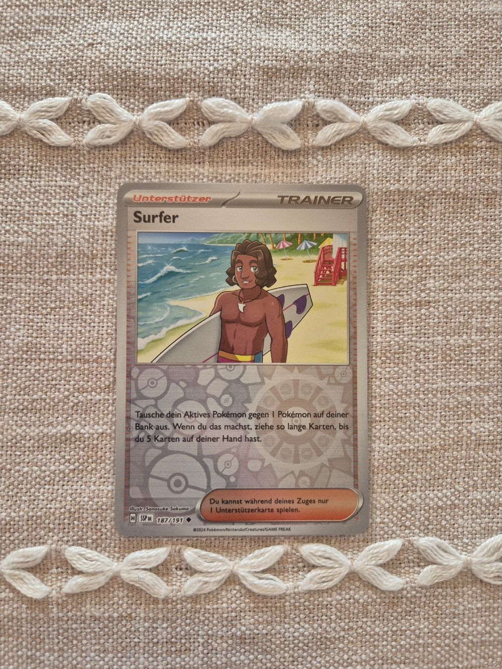 Pokémon Carte collezionabili: Surfer Reverse Holo Pokemon SSP 187/191 DE – Nuovo (secondo la descrizione) da Altdorf UR venduto da Josi5588 2