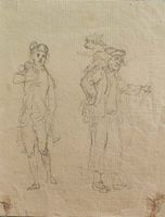 Sigmund Freudenberger (attr.) – Figurenstudie