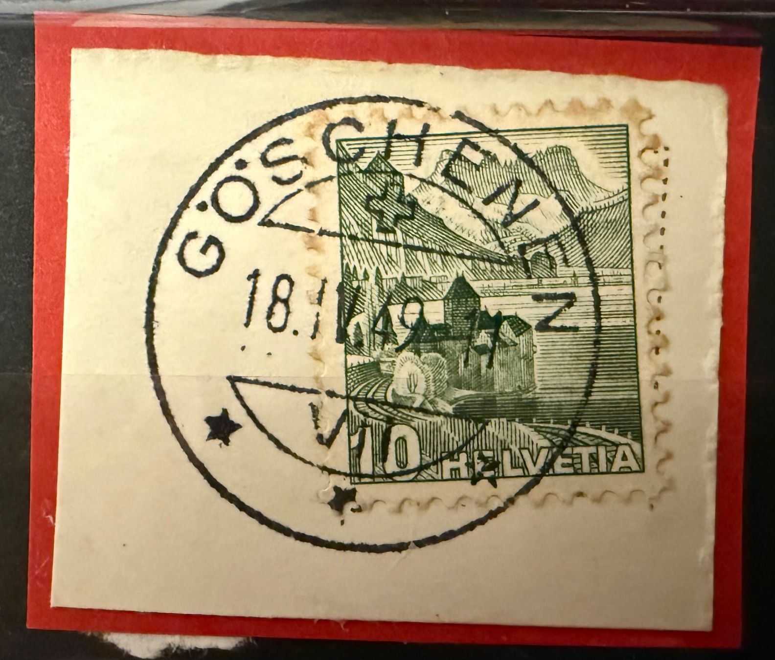 Tutti i francobolli: Landschaftsbilder Vollstempel Schön – Usato da Stallikon venduto da Muellerfm 5