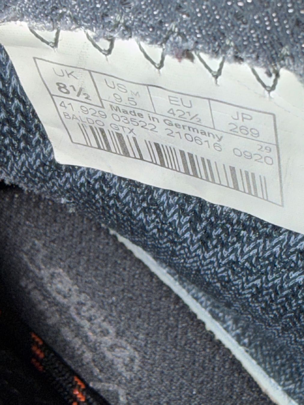 Lowa Scarpe da uomo: Wanderschuhe Lowa Baldo GTX EU 42,5 gebraucht – Usato da Kreuzlingen venduto da Littelmisssunshine 4