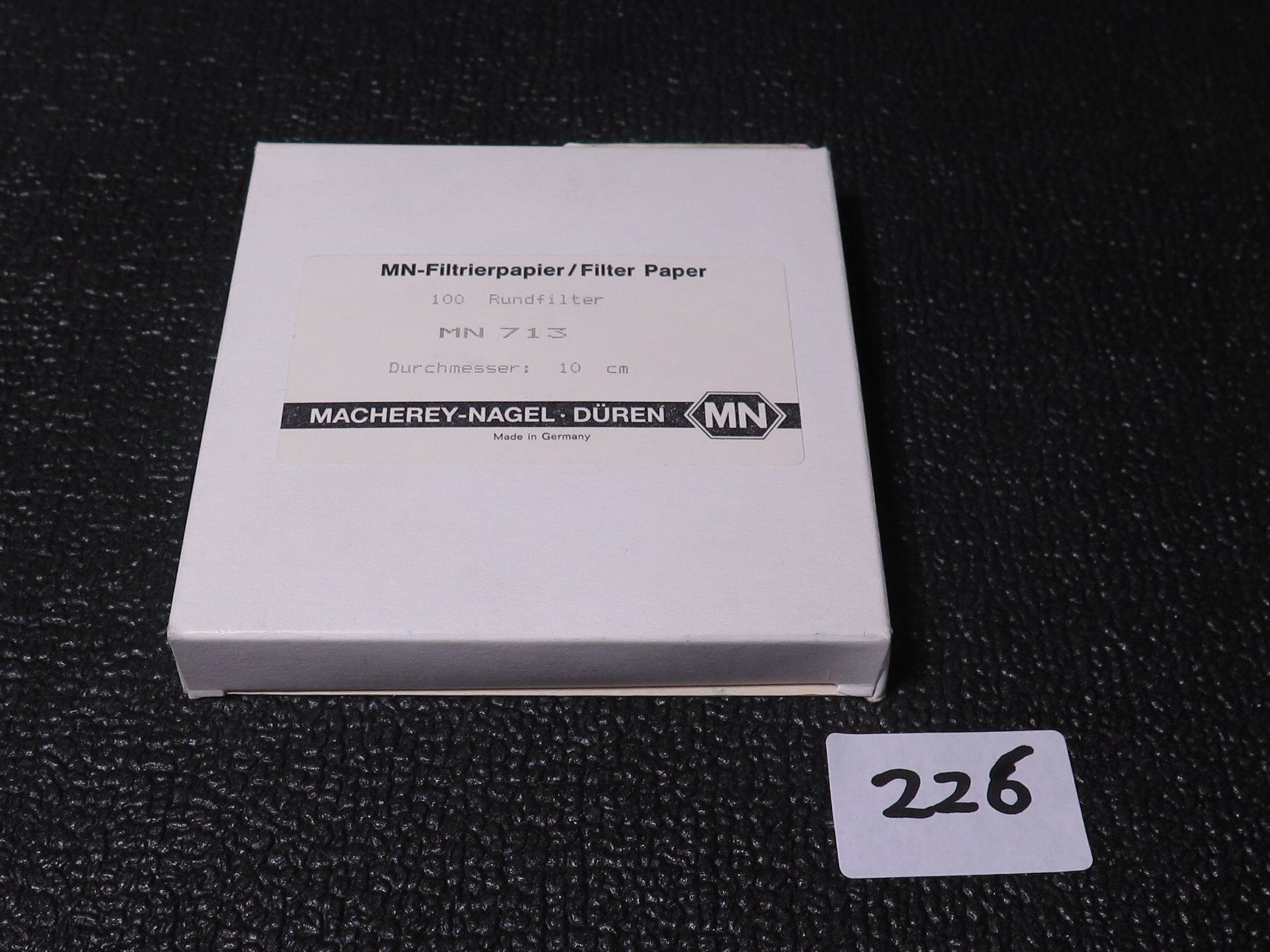 Sanitari: 1x MN 100mm Filterpapier, NEU – Nuovo (secondo la descrizione) da Basel venduto da Deko1