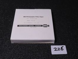 1x MN 100mm Filterpapier, NEU