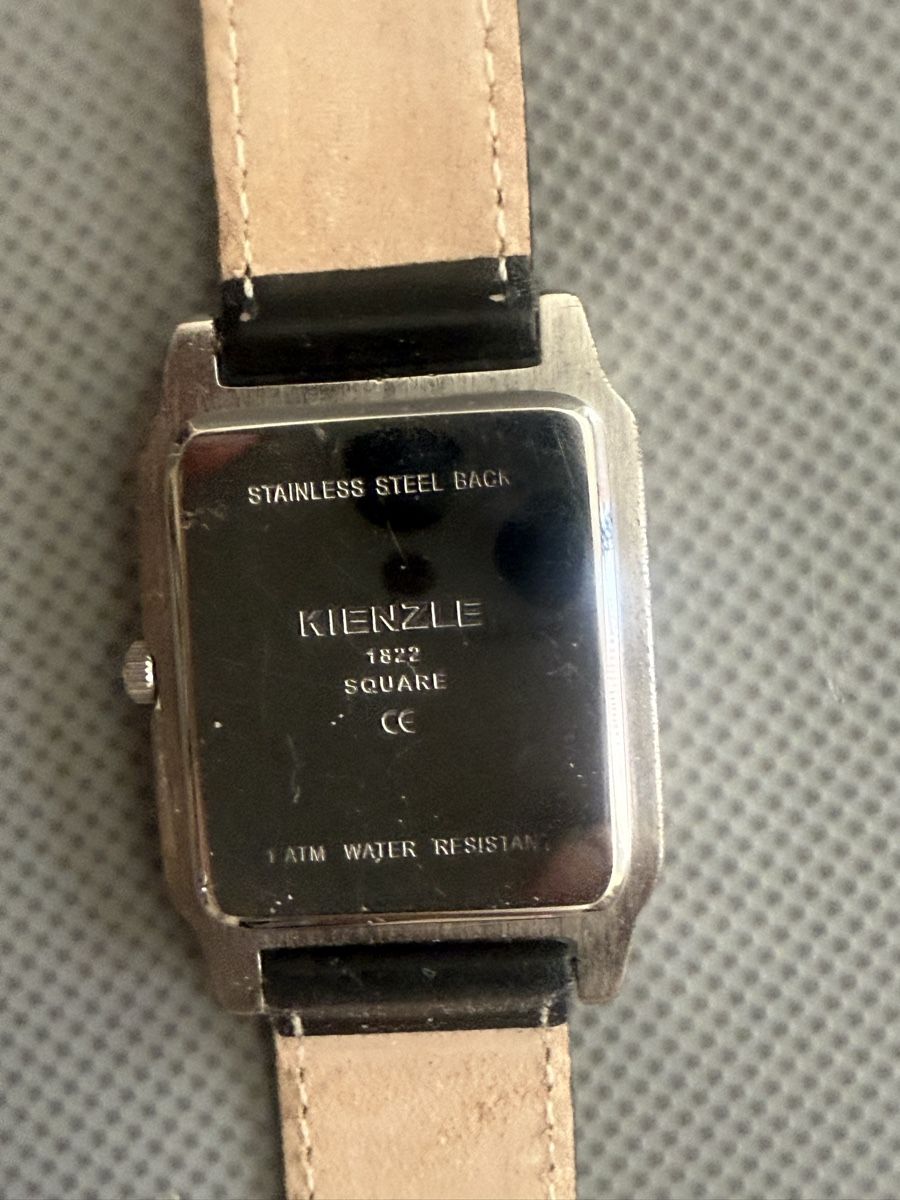 Kienzle Orologi: Kienzle 1822 Square Watch with Leather Strap 31mm – Difettoso da Embrach venduto da Tom1717 5