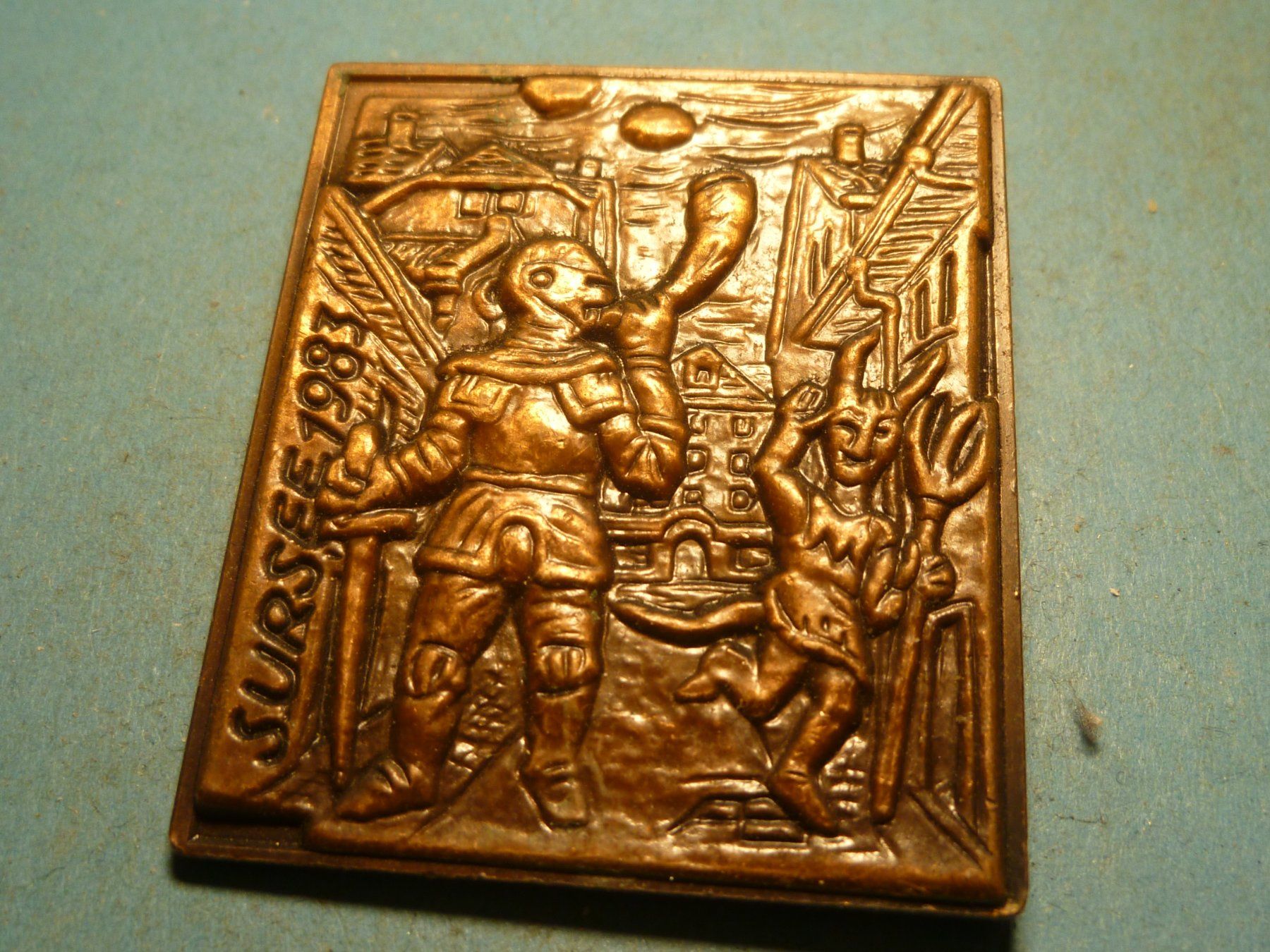 Placchette & Badge: SURSEE 1983 BRONZE – Usato da Ried (Muotathal) venduto da Mandarin02
