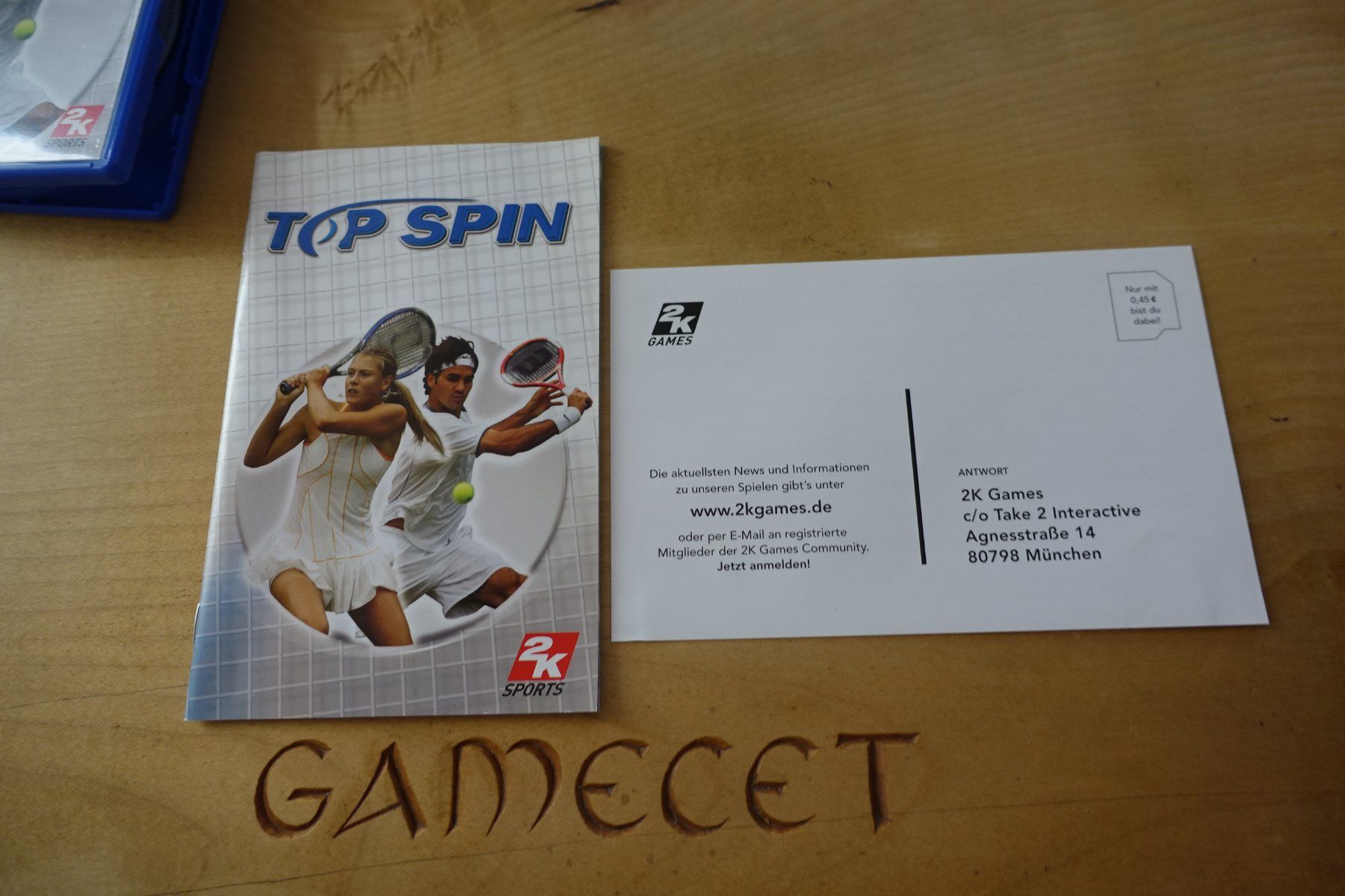 Sony Jeux: Top Spin – D'occasion à Steinach par Gamecet 4