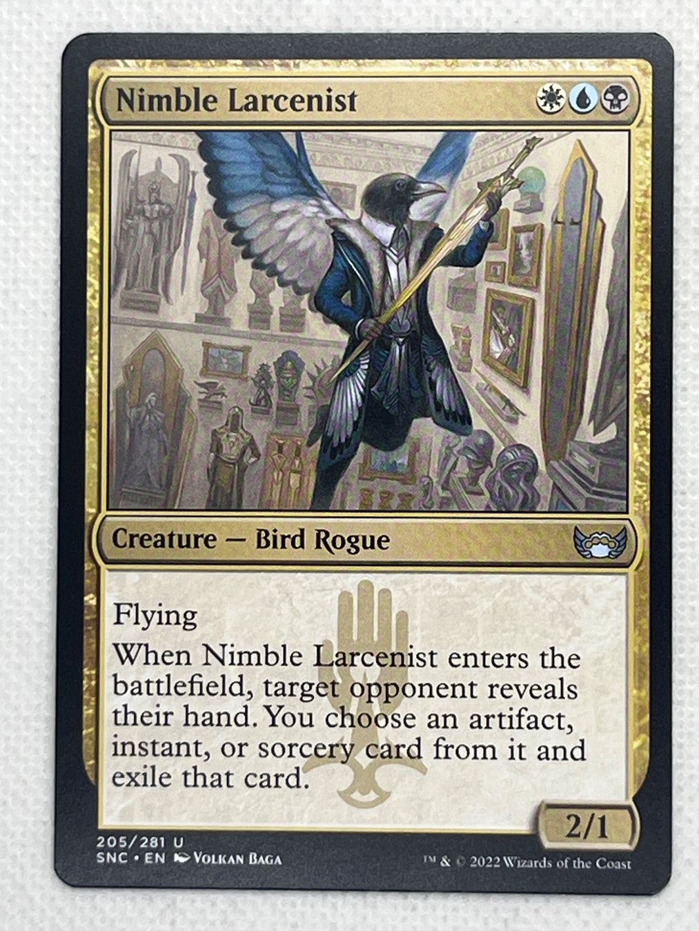 Magic The Gathering Carte collezionabili: Magic: The Gathering - Nimble Larcenist - Selten! – Usato da Hinterkappelen venduto da Kim1992