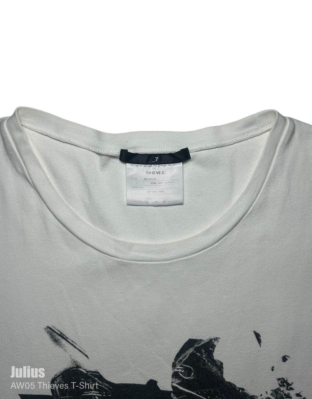 T-shirt: Julius AW05 Thieves T-Shirt – Usato da Thierachern venduto da n.webl 3