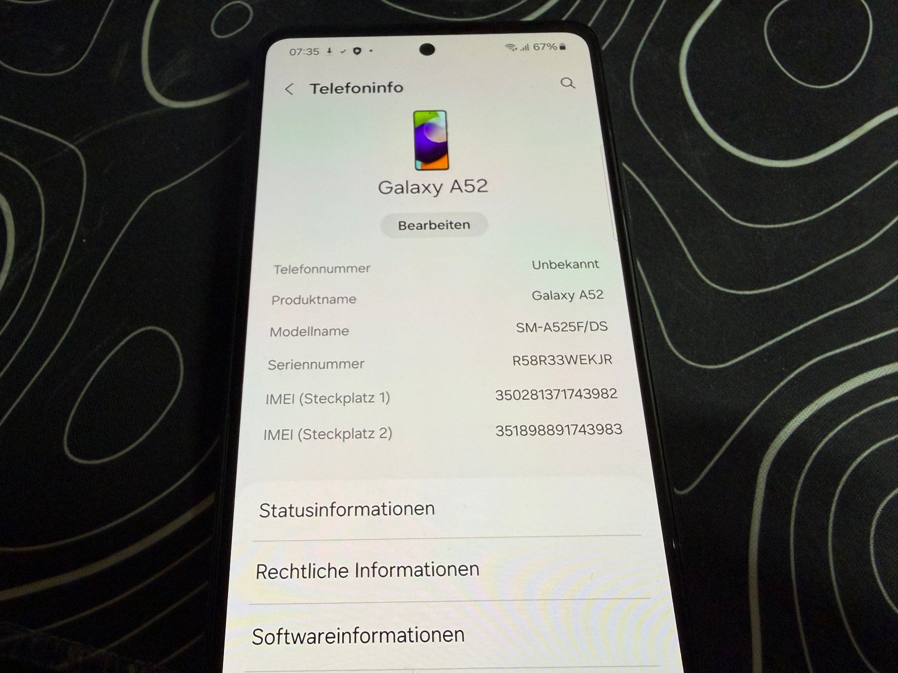 Samsung Handys / Smartphones: Samsung Galaxy A52 128Gb#99 – Gebraucht aus Au SG von bah_6f5w 4