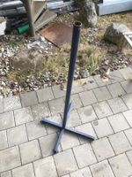 Metallständer blau
