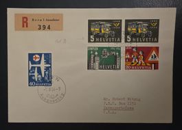 1956 Gedenkmarken FDC 